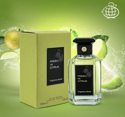 Fresh as citrus fragrance word