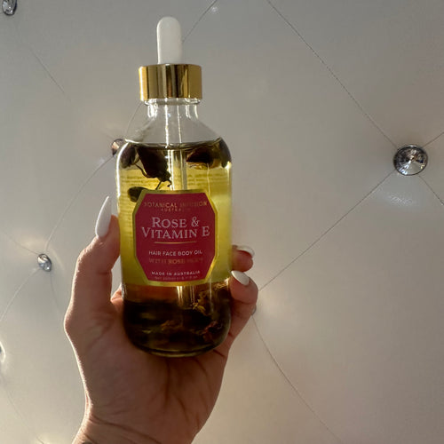 Aceite de rosas para el rostro