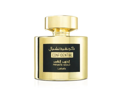 Confidential private gold lattafa