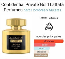 Cargar imagen en el visor de la galería, Confidential private gold lattafa